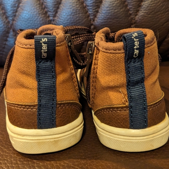 Carter's Toddler High Tops Size 5 - Picture 3 of 6